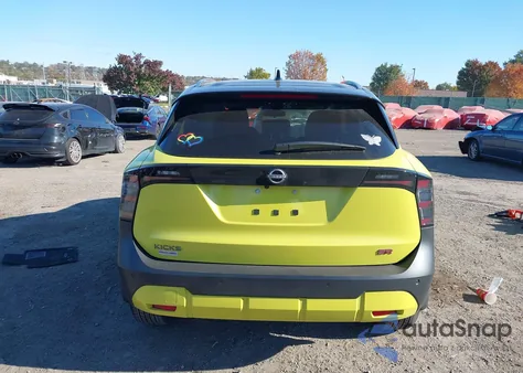 2025 Nissan Kicks Sr Fwd из США, поврежденный, VIN 3N8AP6DA3SL323622